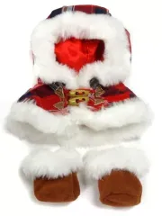 【中古】ぬいぐるみ リラックマ＆コリラックマ ダッフルコート コスチューム(S/ぬいぐるみ用衣装) リラックローゼット 「リラックマ」