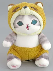 【中古】ぬいぐるみ たぬきにゃんのなかよしぬいぐるみ 「一番くじ mofusand ～にゃんこたちのぽかぽか日和～」 ラストワン賞
