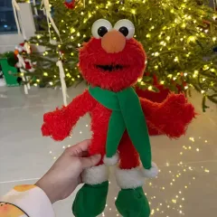 クリスマス セサミストリート エルモ ぬいぐるみ