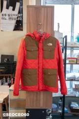キッズ THE NORTH FACE レッド 軽量ダウン 150サイズ