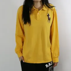 ポロ Ralph Lauren(ラルフローレン) ビックポニー 黄色 ポロTシャツ