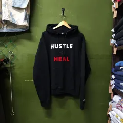 Champion アメリカ 通貨 50 ／ ブレンド ロゴ フード ティー