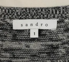 サンドロ ロングニット&レーストップ