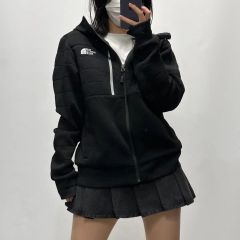 THE NORTH FACE(ザノースフェイス) 長袖 フード ジップアップ 黒 M 123004