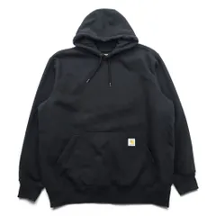 carhartt ヘビーウェイト パーカー XL ブラック ルーズフィット フロント カンガルーポケット RAIN DEFENDER TS0615