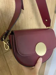 ミニ クロスバッグ 赤