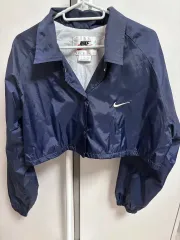 (固定価格) NIKE(ナイキ) クロップド コーチジャケット ブラトップセット