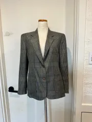 DAKS(ダックス) ヴィンテージ ウールシルク チェック ジャケット
