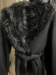 引越し前在庫処分) & Other Stories ショートファーコート - ブラック/早期処分予定