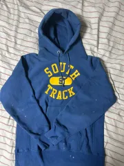 ヴィンテージ Champion(チャンピオン) /損傷 鍛造した ／ レッドタック /サイズ M