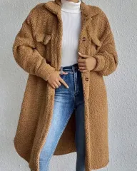 ロング シャツ ボアフリース コート