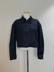 le ル ヴィンテージ デニム クロップド 生デニム デニムジャケット