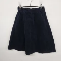レディース 66サイズ UNIQLO コーデュロイ ウエスト後ろゴム スカート