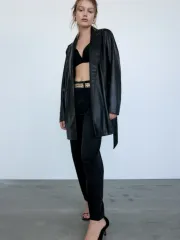 ZARA(ザラ) ブラックデニム デニムパンツ 26 サイズ