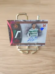 23トップス MUSEUM 25限定 セルティックFC 下田 レオ パッチサイン サッカーカード