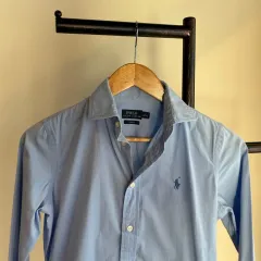 13102 - ポロ ラルフローレン スカイブルー シャツ