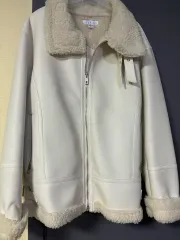 スエード ムートンコート