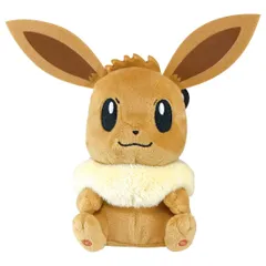 【人気商品】タカラトミーアーツ ポケットモンスター サウンド ぬいぐるみ ポケモン イーブイ 高さ約18cm