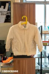 キッズ フリース 白 100サイズ