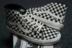 (290) VANS SK8 ハイ デコン チェッカーボード
