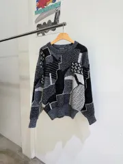 SIMPLE lIFE グレー ニット セーター