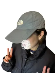 THE NORTH FACE(ザノースフェイス) x Supplex ナイロン ボールキャップ ミントブルー