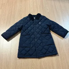 ブルードッグ 女の子 ダウン アウター ジャケット ネイビー 5y