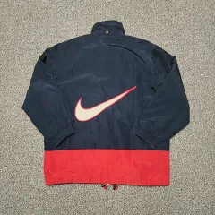 XL NIKE オールドスクール 刺繍 ビックロゴ アウター (1073)