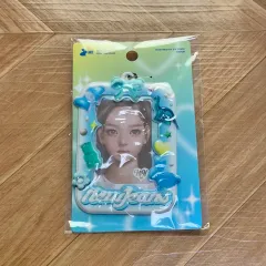 新品 NewJeans(ニュージーンズ・ニュジ) 取得 UP 写真 フォト PHOTO カード ホルダー ケース キーリング ハニ(HANNI)