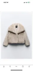 ZARA フェイクファー ショートジャケット