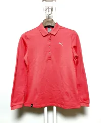 プーマ メンズ 長袖Tシャツ 100 ゴルフウェア ポロ カラーTシャツ