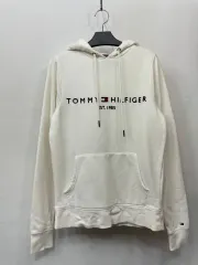 コスト 11 1万ウォン Tommy Hilfiger(トミーヒルフィガー) 裏起毛 フード Tシャツ XS ( 44 ー 55 ハーフ)