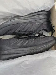 adidas(アディダス) ランファルコン 5 オールブラック スニーカー ランニングシューズ IE8812