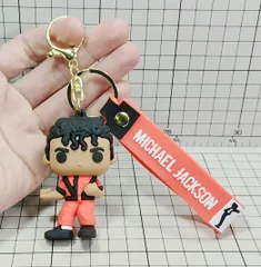 マイケル・ジャクソン ストラップ 4種セット Michael Jackson: ラバー携帯ストラップ C : Michael Jackson