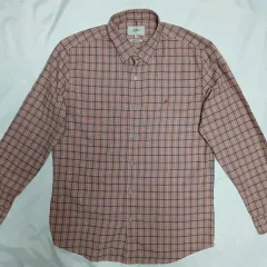 OLZEN メンズ チェック シャツ(105)