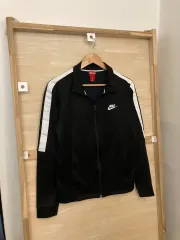 (傷なし 最高) NIKE トラックジャージ ジップアップ ジャケット (ネイビー) (M)