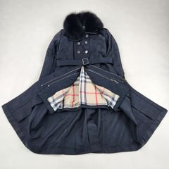 新品 バーバリーロンドン ダウンコート 4way フォックス ノバチェック 