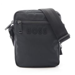 未使用級✨️BOSS ヒューゴボス レザー ショルダーバッグ カメラバッグ