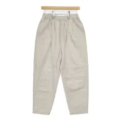 yuni 日本製 リネンコットン イージー パンツ ベージュ レディース ユニ【中古】6-0308M∞