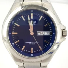 05w13242 カシオ CASIO  10年電池寿命  ブルー文字盤  腕時計  シルバー  アナログ  メンズ  MTP-1228DJ  【中古品】