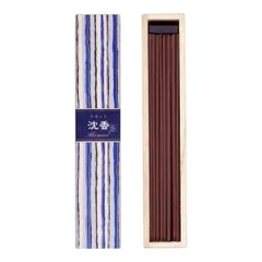 【新品・正規品】日本香堂 かゆらぎ 沈香 スティック40本入【匿名配送・送料込み】【お香】【瞑想】【浄化】【リラクゼーション】のサムネイル