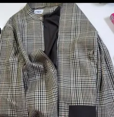 ZARA チェック柄 ジャケット