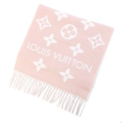 美品 LOUIS VUITTON マフラー LV エセンシャル M77728 - メルカリ