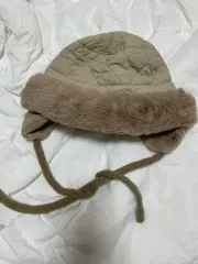 パッド入りファー イヤーマフラー バケットハット