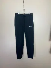 アディダス 起毛 チャコール トレーナー ジョガー (ウエスト:29)