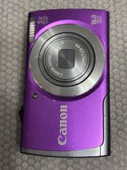 Canon powershot a3500is デジタルカメラ パープル - メルカリ