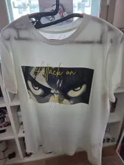 進撃の巨人 エレン 白 Tシャツ
