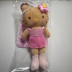 ハローキティ ゴーゴー ギャル 人形 キーリング 日焼け