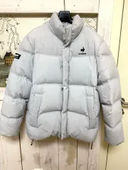 le coq sportif(ルコックスポルティフ) グレー ダウンジャケット 100