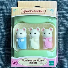 シルバニアファミリー ファミリー 出品 赤ちゃん ベビー トリオ マシュマロ ネズミ
